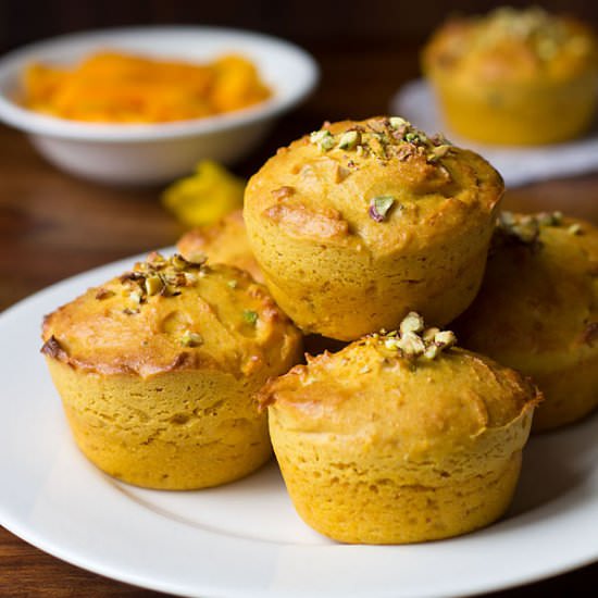 Eggless Mango Muffins Recipe