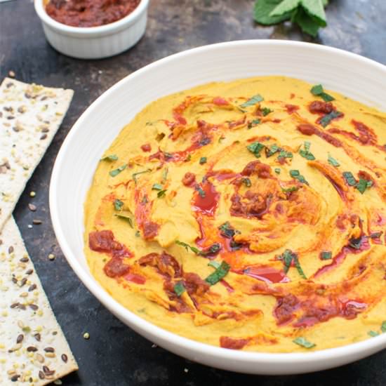 Spicy Harissa Hummus