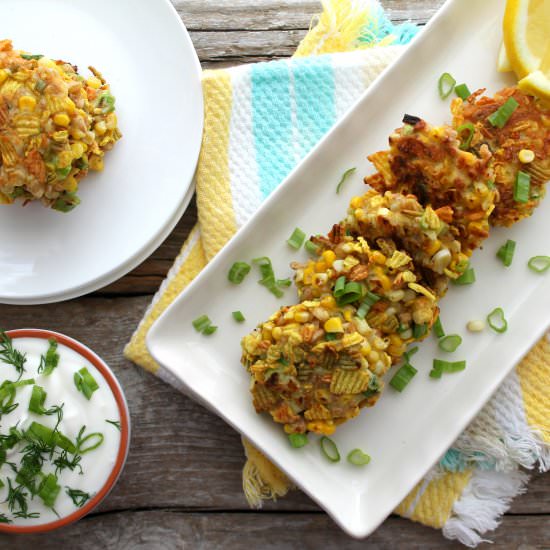 Corn and Scallion Fritters