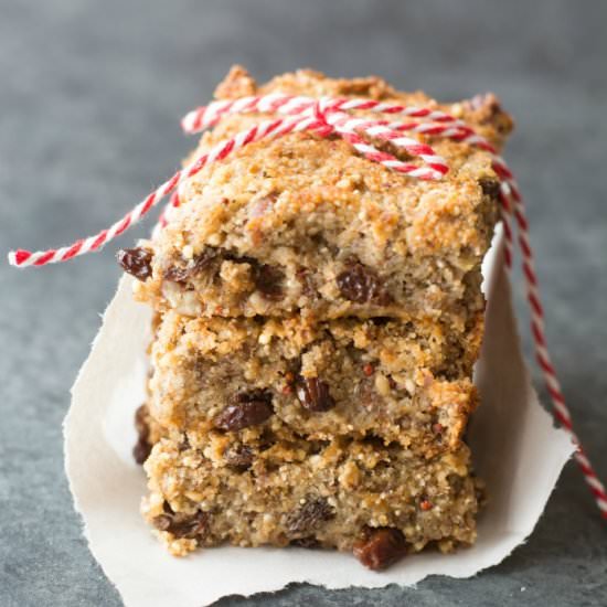 Vegan Seedy Protein Bars