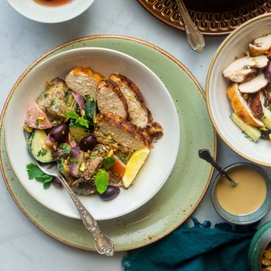 Whole30 Moroccan Chicken Bowls