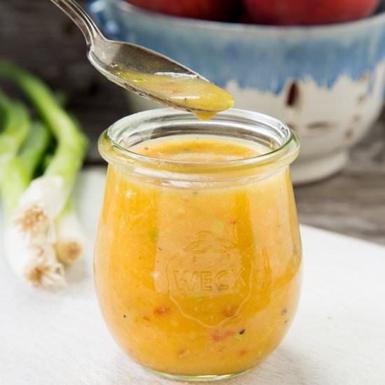 Peach Ginger Vinaigrette