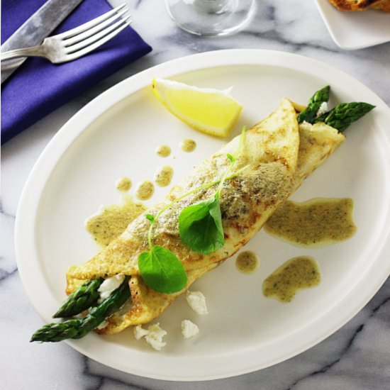 Wild Rice Crepes