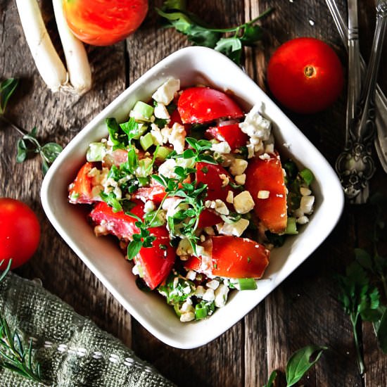 Tomato Feta Salad