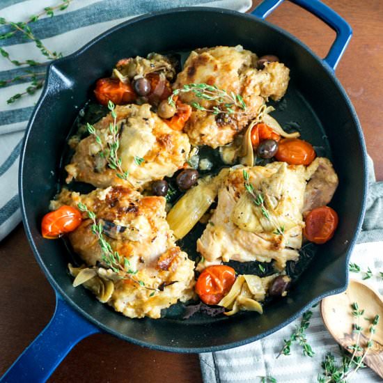 Chicken Basque