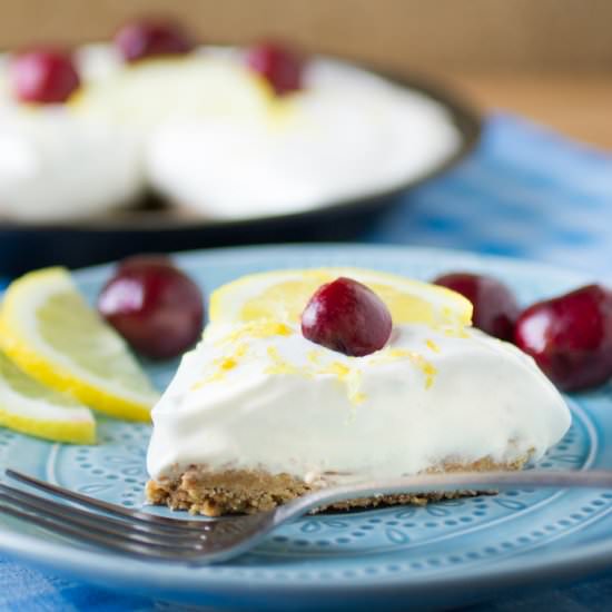 Lemonade Pie With Sugar Cone Crust