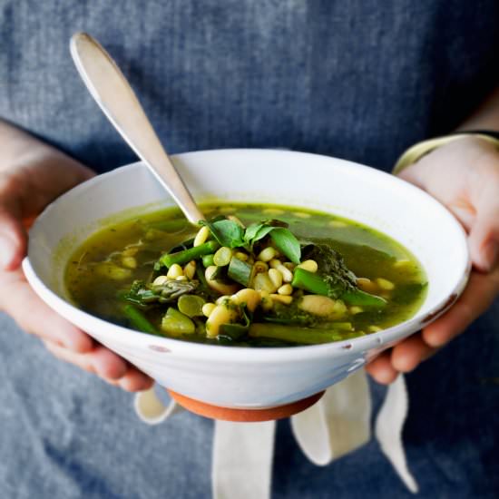 Early Summer Green Minestrone
