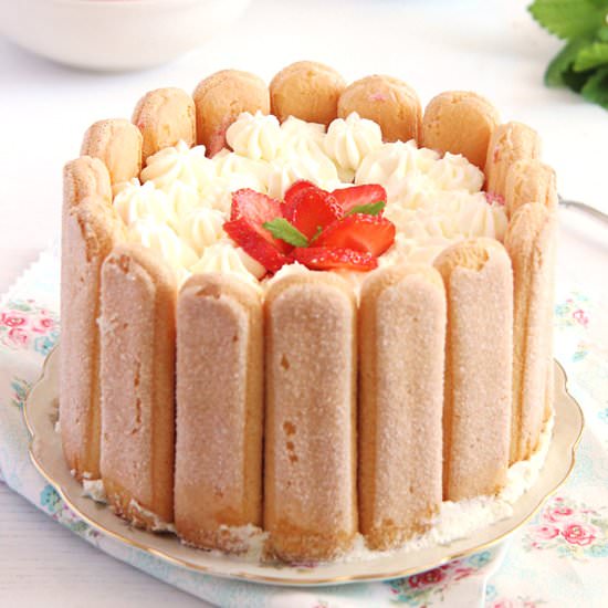 Strawberry Charlotte