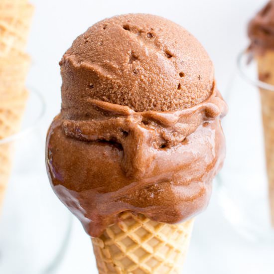 Dark Chocolate Nice Cream (V+GF)