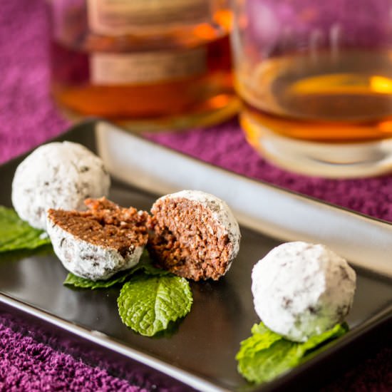 Chocolate Bacon Bourbon Balls
