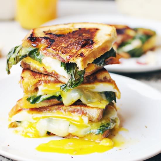 Breakfast Grilled Cheese Sandwich