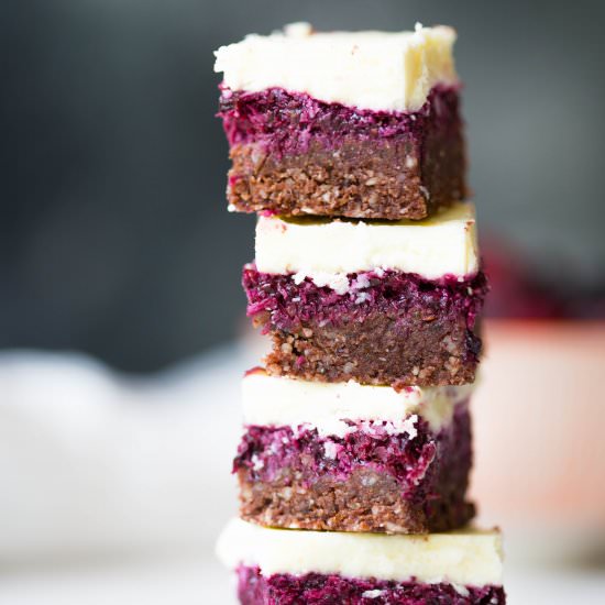 Chocolate Berry Slice