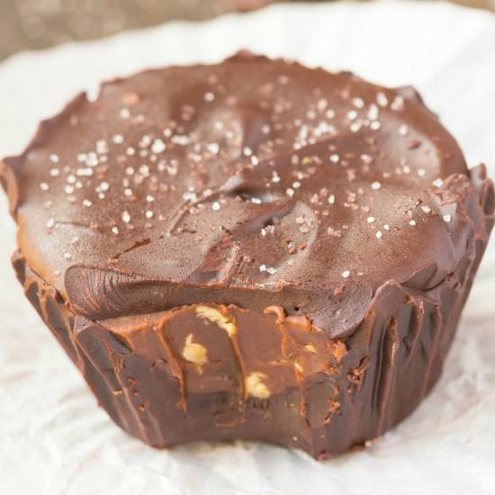3 Ingredient Paleo Nutella Cups