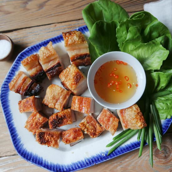 Perfectly Crispy Pork Belly