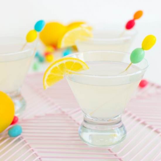 Lemon Drop Sparkletini