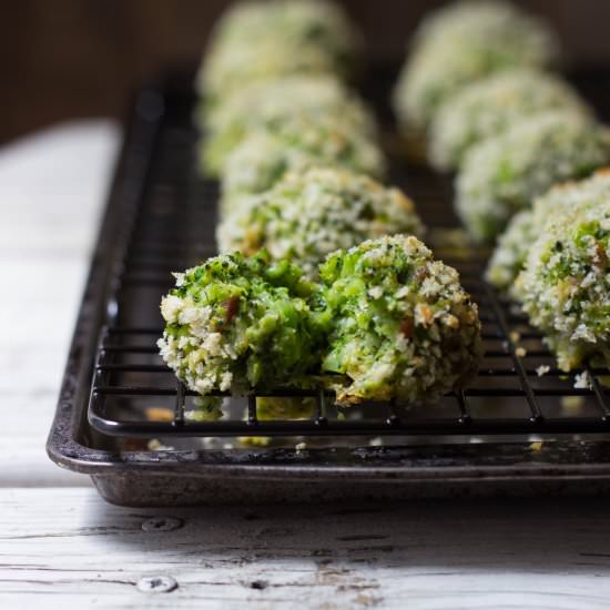 Cheesy Broccoli Bites