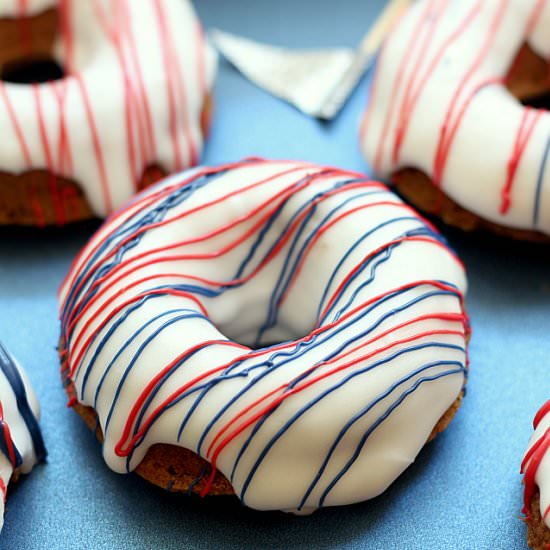 Patriotic Healthy Donuts Recipe