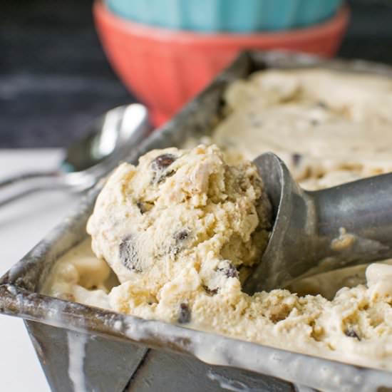 Oatmeal Cookie Dough Ice Cream
