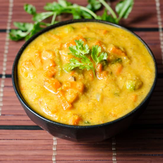 Carrot And Peas Curry