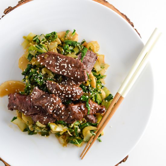 Stir Fried Beef with Veggies