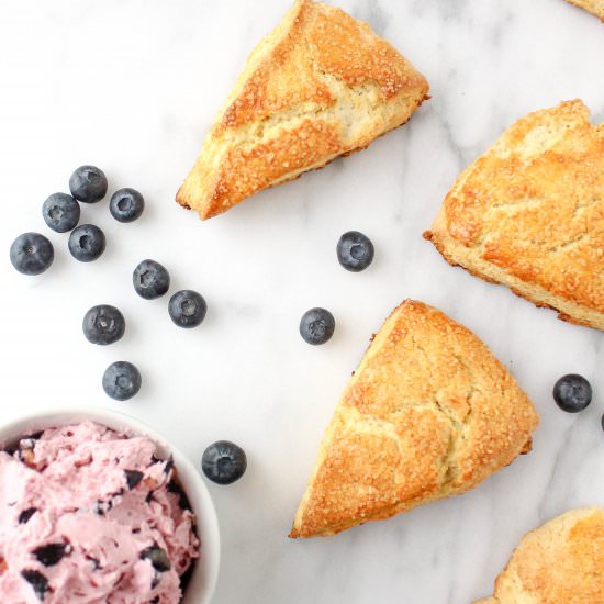 Lemon Cream Scones