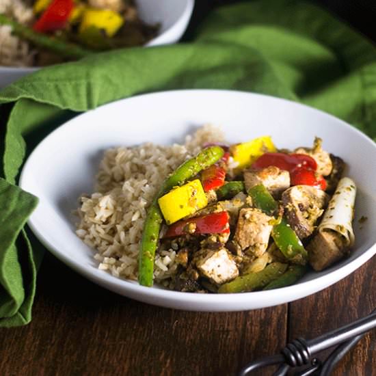 Crispy Marinated Tofu