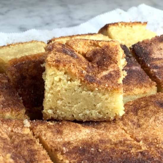 Sugar Cookie-Cake Squares
