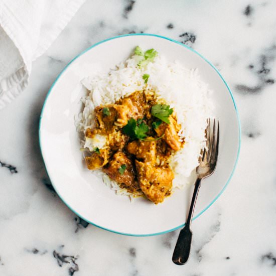 Coconut Pork Vindaloo Curry