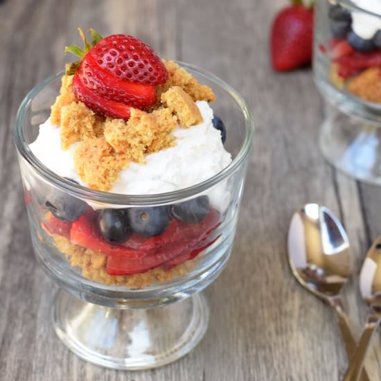 Berry Shortcake Parfaits
