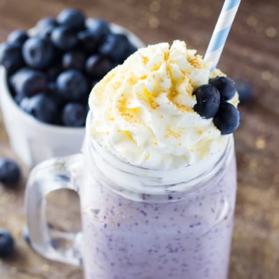 Blueberry Cheesecake Milkshake
