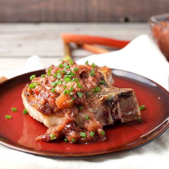 Quick Rhubarb Chutney