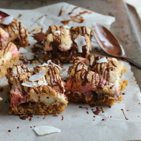 Toasted Marshmallow Bars
