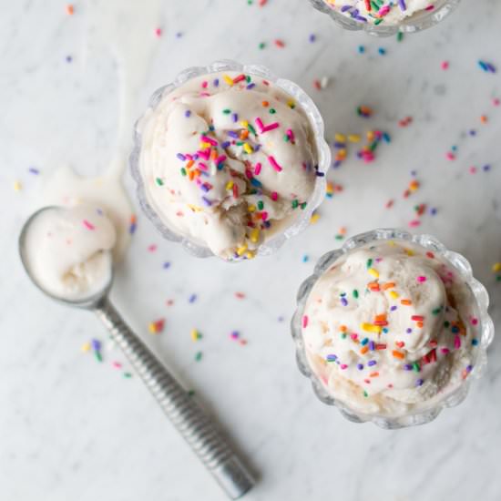 Birthday Cake Ice Cream (No-Churn)