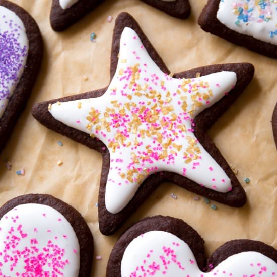 Chocolate Sugar Cookies