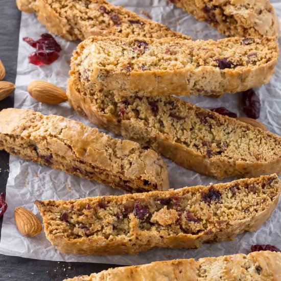 Cherry Almond Biscotti