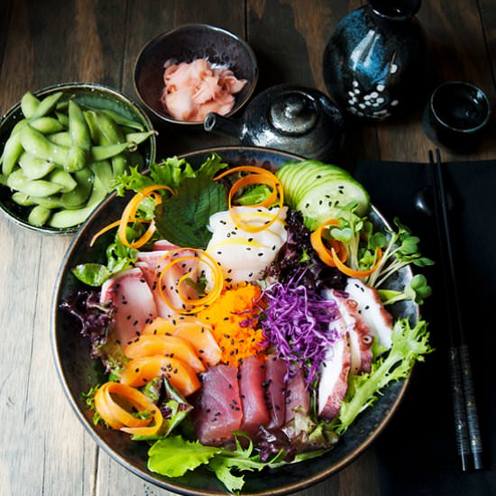 Sashimi Salad