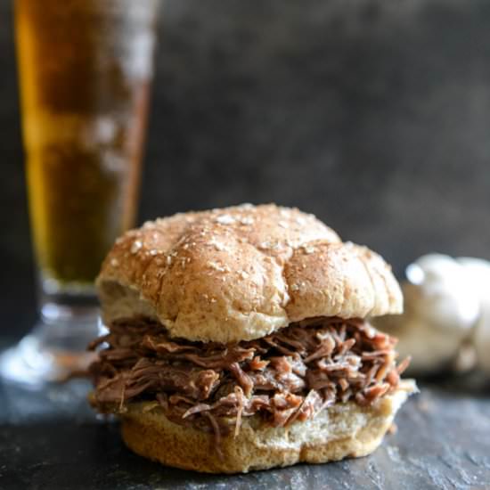 pulled pot roast sandwiches