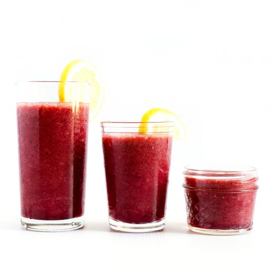 Cherry-Grape Lemonade Smoothie