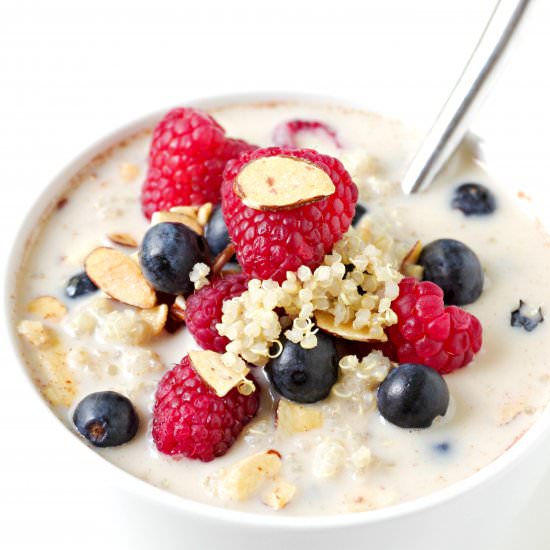 Blueberry Breakfast Quinoa