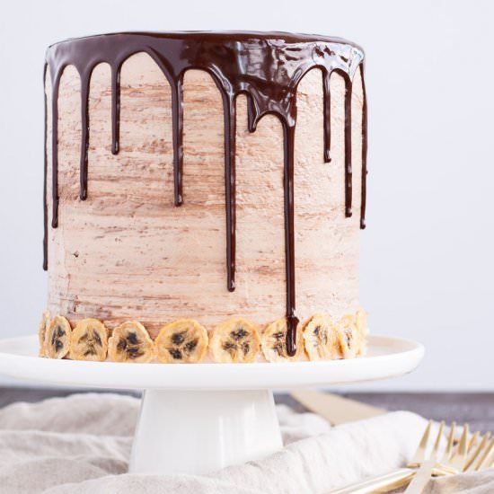 Nutella Banana Cake