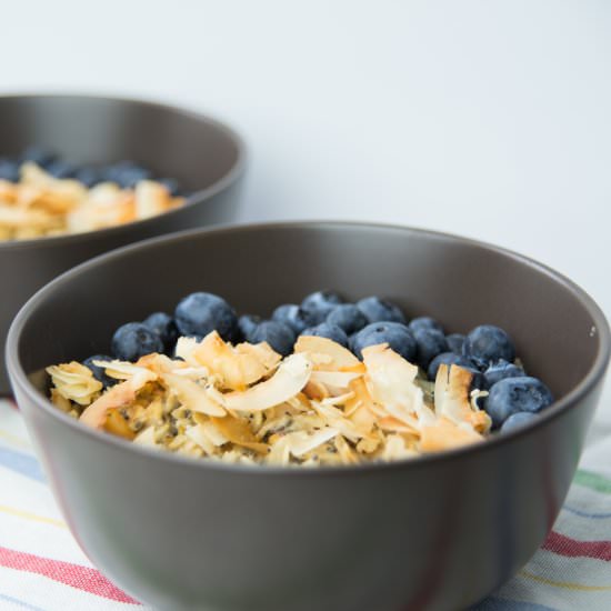 Toasted Coconut Oats