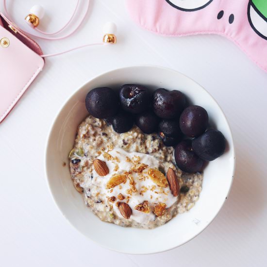 Vegan Coconut Oatmeal