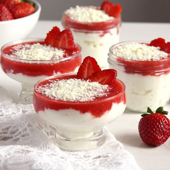 Strawberry Mascarpone Dessert