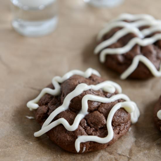 chocolate cheesecake cookies