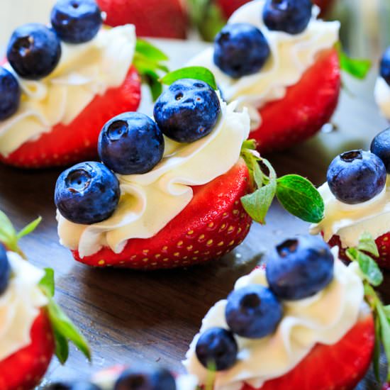 Cheesecake Strawberries