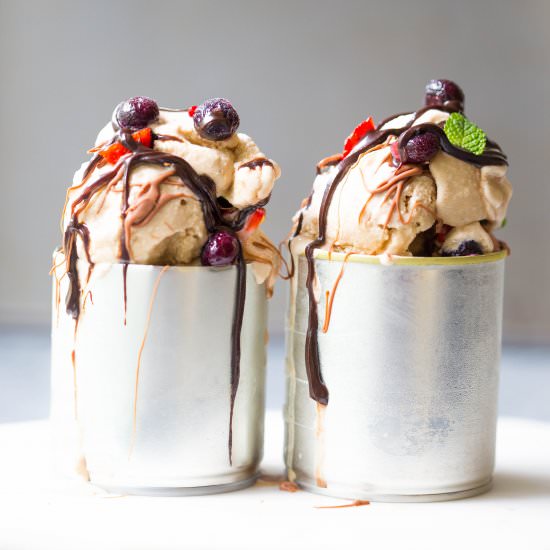 Vegan Coconut Mint Ice Cream