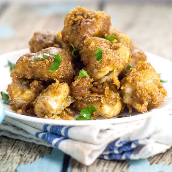 Fried Catfish Nuggets