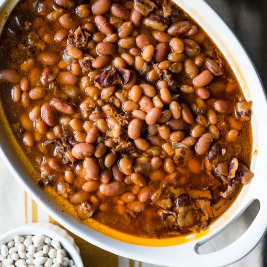 Pressure Cooker Baked Beans