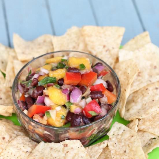 Mango Black Bean Salsa