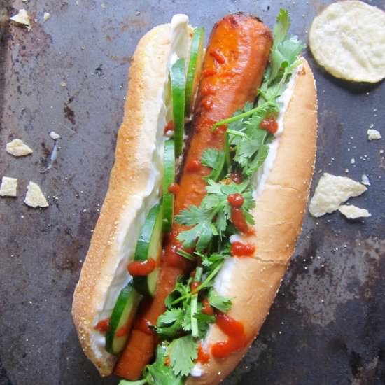 Vegan Carrot Dogs